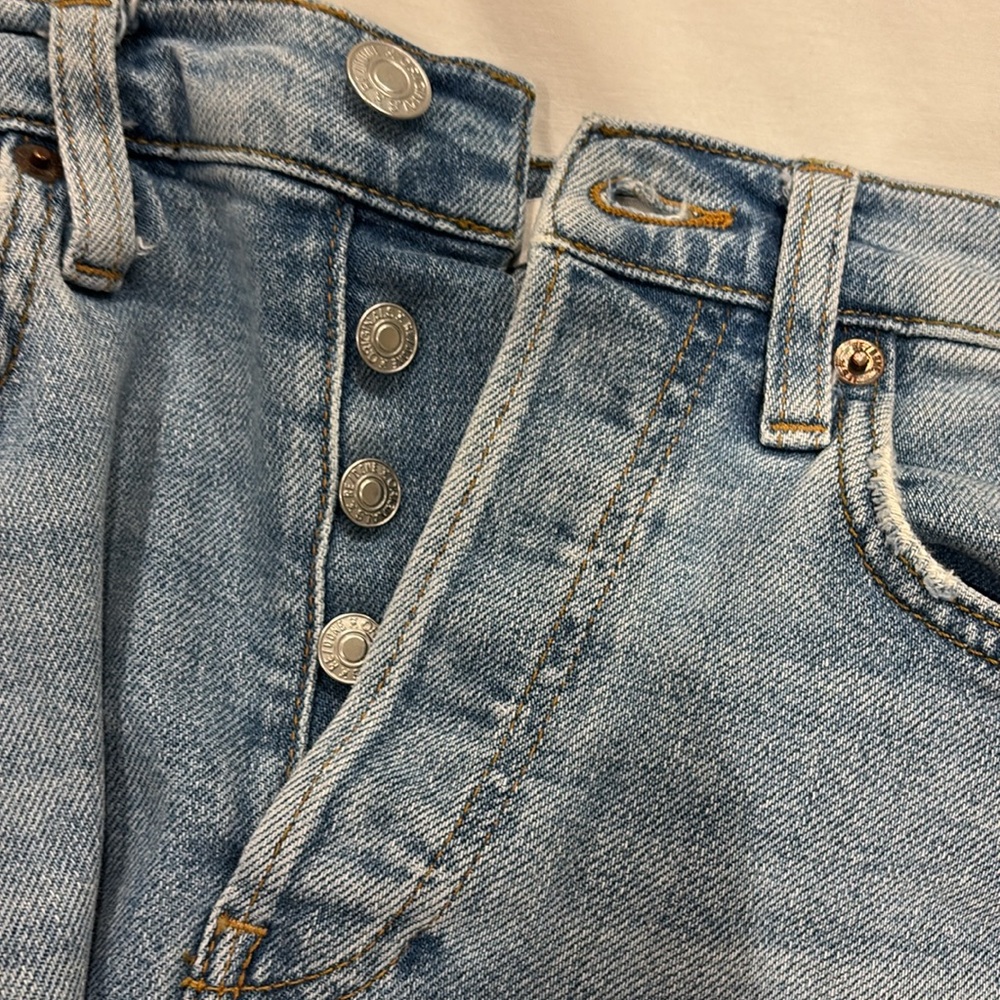 Re/done 70s stovepipe jeans - Picture 6 of 8